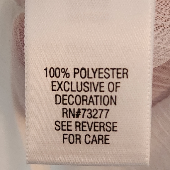 EUC APT 9 White 2 piece Tank and Blouse Set.  Built in tank.  Size L. - Picture 4 of 5